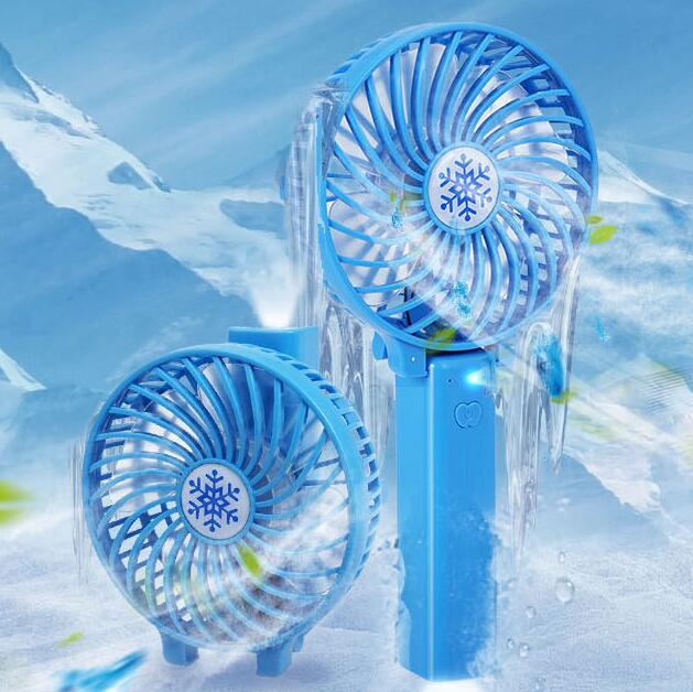 Portable Mini Hand Fan USB Rechargeable Foldable Handheld Fan