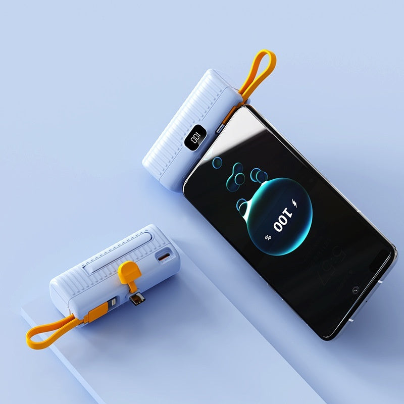 Power Bank Compact Portable Capsule Power Bank