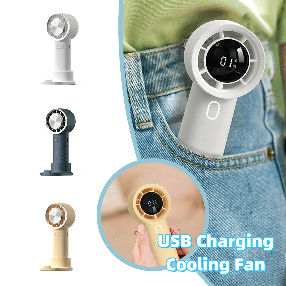 Hand Held Fan Cooler Portable Air Conditioner Portable Fan Rechargeable Mini Air Conditioner